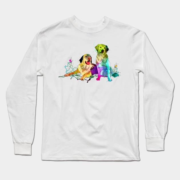 Beau And Belle Long Sleeve T-Shirt by Miki De Goodaboom